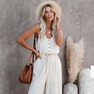 Linen jumpsuit